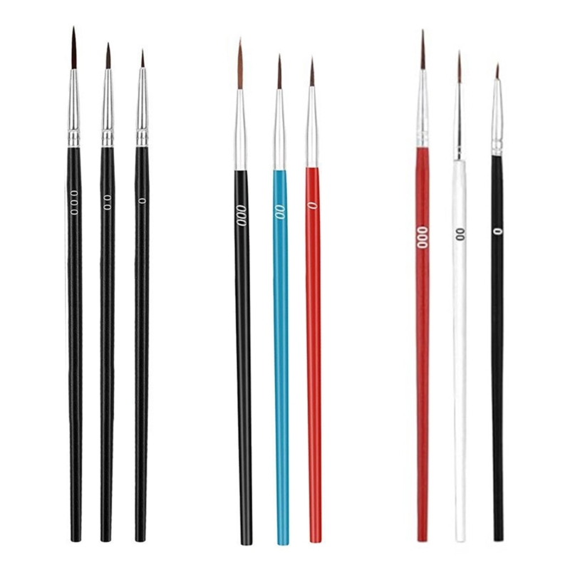 Detailing Brush Set - 30 قطعة/المجموعة/مجموعة فرش الطلاء الدقيقة مجموعة