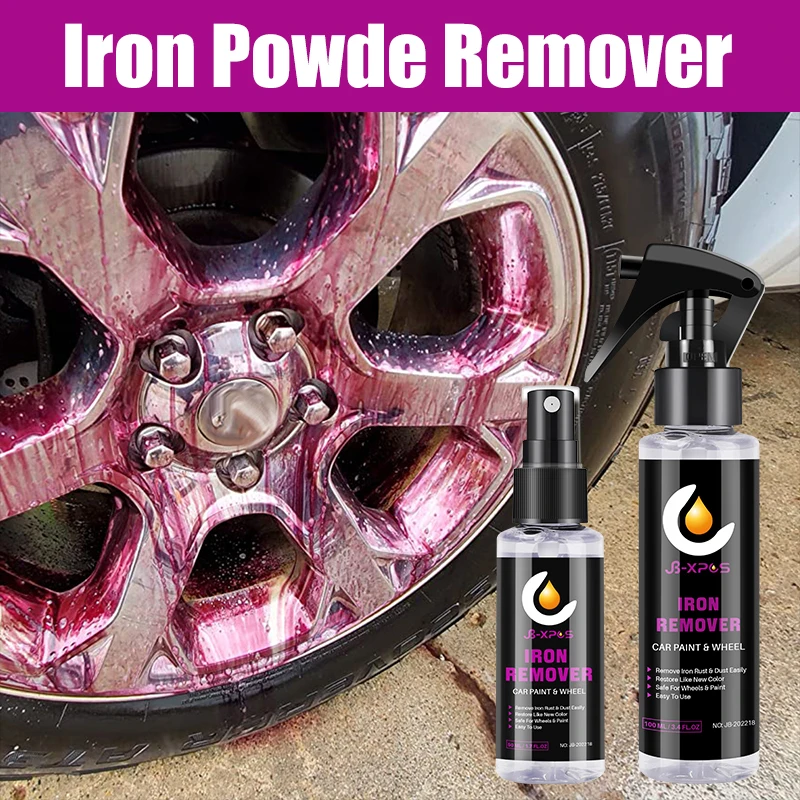 Wheel Cleaner Alloy - 50 مللي/100 مللي عجلة الطلاء مزيل