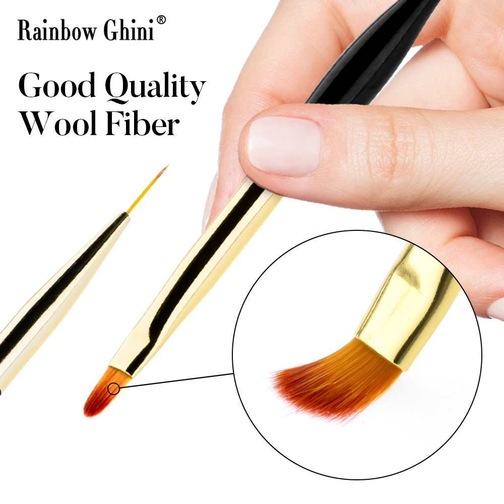Detailing Brush Set - مجموعة فرش رينبو غيني 3 قطع/طقم