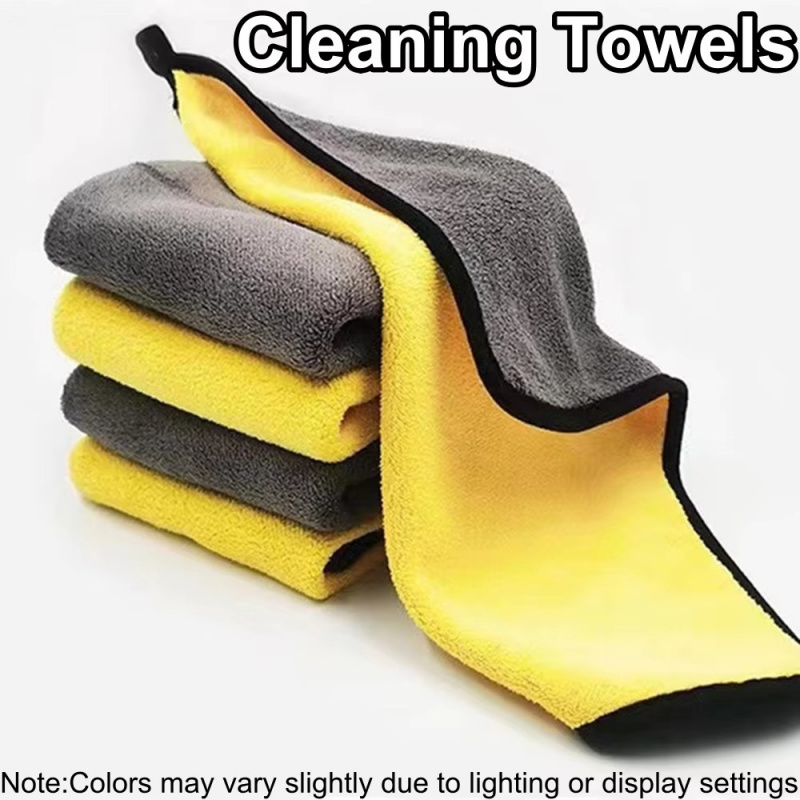 Microfiber Towel Detailing - 1/2/3/5/10 قطعة منشفة تنظيف من الألياف