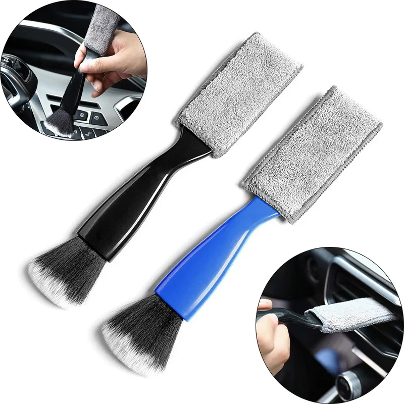Car Cleaning Brush - على الوجهين سيارة تكييف الهواء منفذ