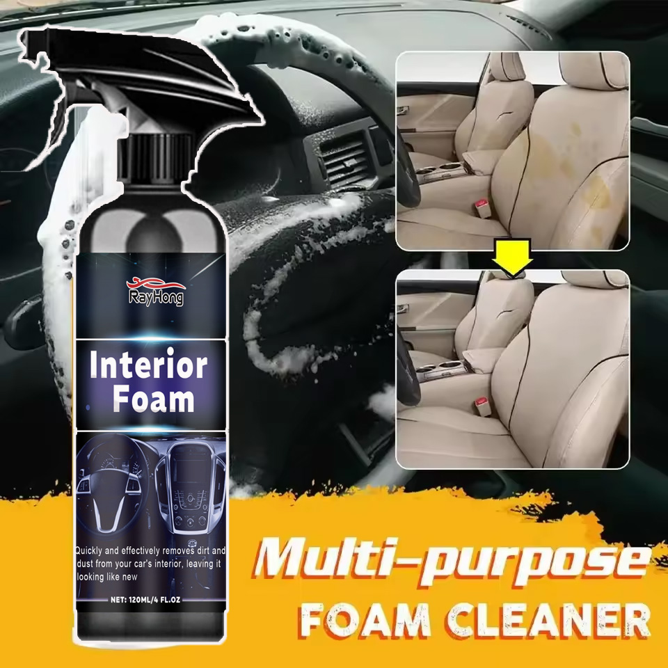 Seat Cleaner Fabric - متعددة الأغراض سيارة الداخلية رغوة الأنظف