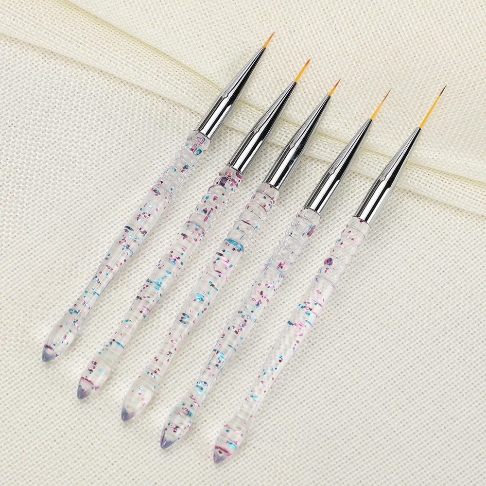 Detailing Brush Set - مجموعة من 5 فرش احترافية لتصميم