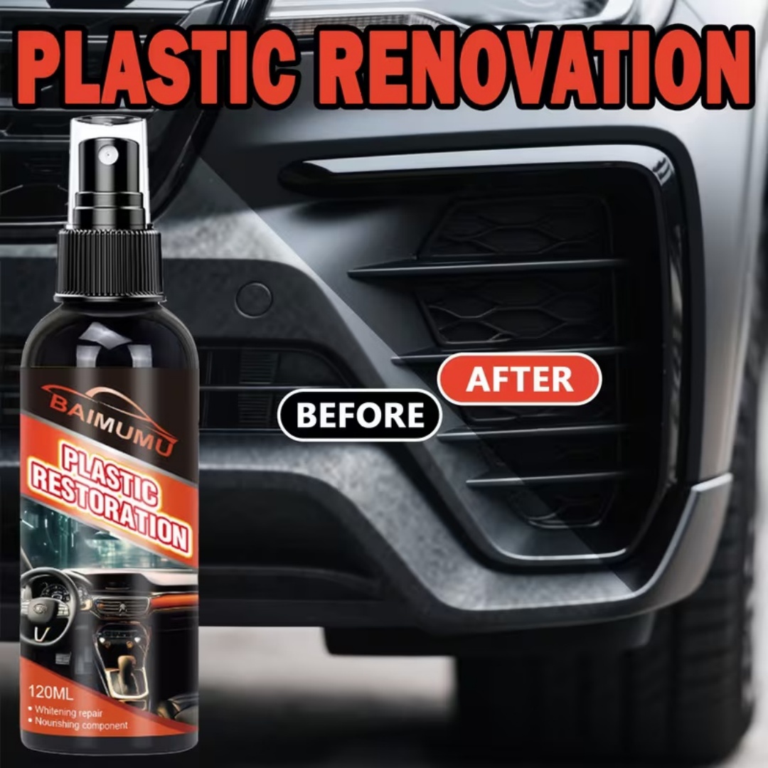 Trim Restorer Plastic - بخاخ تجديد البلاستيك للسيارات سعة 120