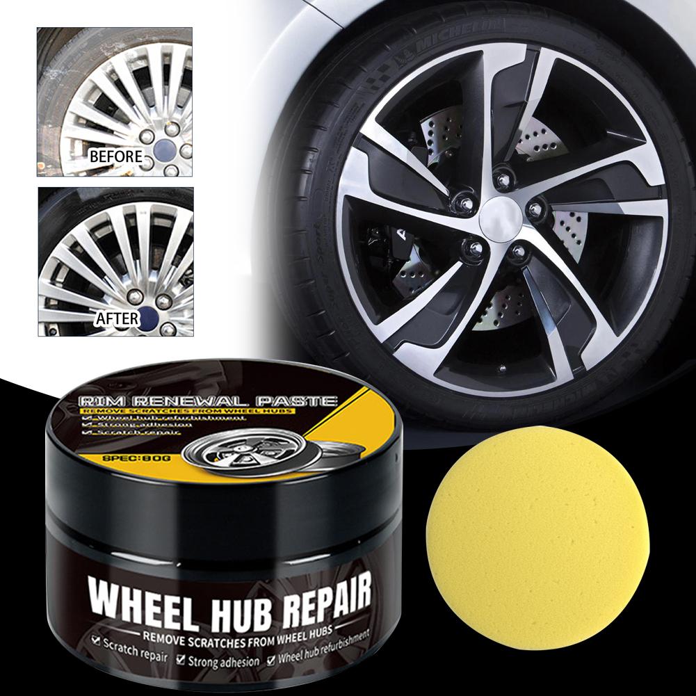 Wheel Cleaner Alloy - 1 قطعة عجلة السيارة حافة خدش