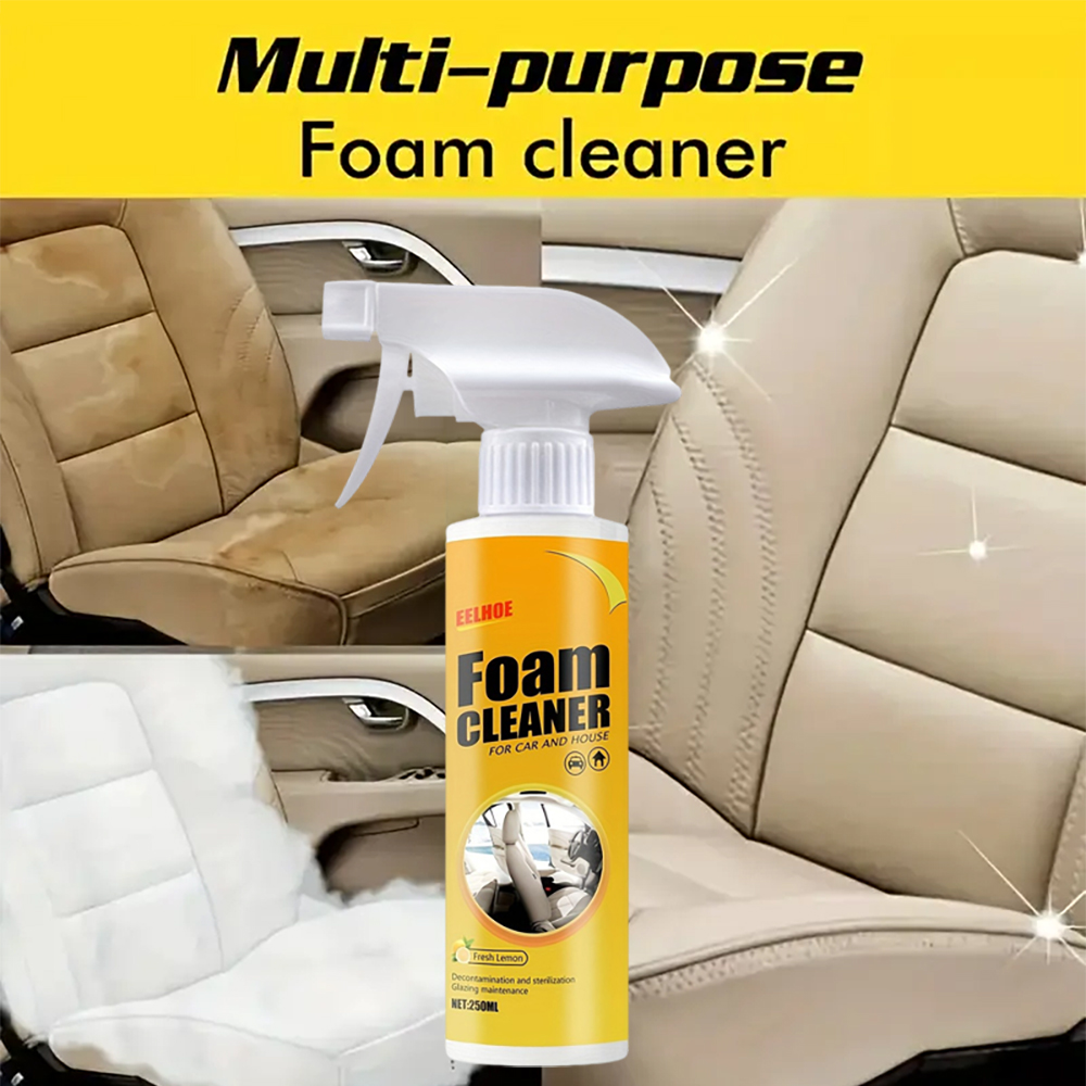 Leather Cleaner Interior - منظف رغوي متعدد الوظائف لإزالة البقع