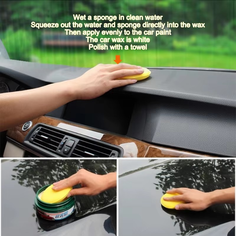 Wax Applicator Pad - أدوات العناية بالسيارات، 12 قطعة من