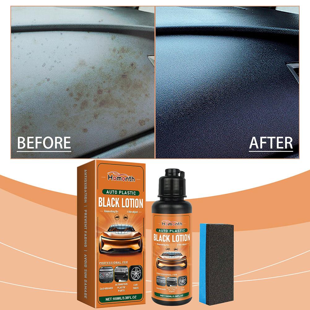 Trim Restorer Plastic - 100 مل مُجدد بلاستيك أسود للسيارات،