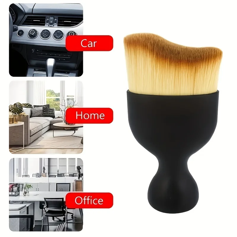 Car Cleaning Brush - فرشاة تنظيف داخلية للسيارة 1/4 قطع،