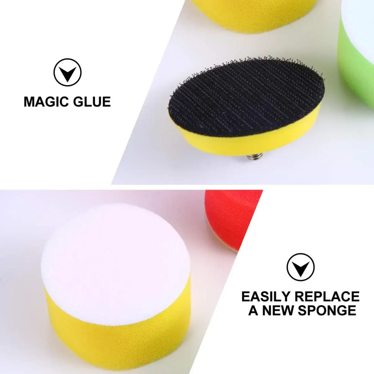 مجموعة إسفنجات تلميع 2 بوصة، 5 - مراجعة Polish Pad Set Buffer وسعره