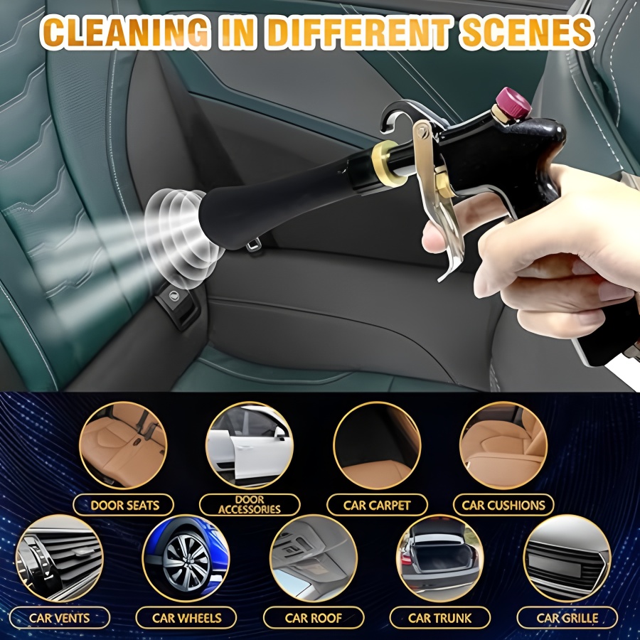 مسدس نفخ الهواء لتنظيف داخل ال - مراجعة Dirt Brush Interior وسعره