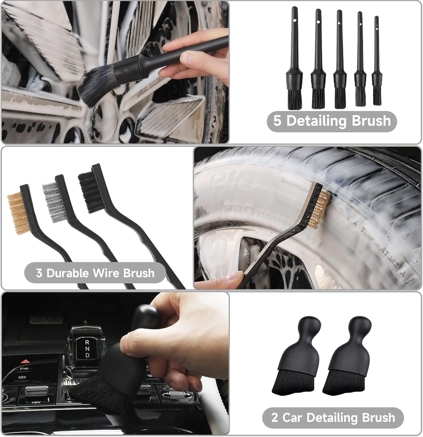 طقم تنظيف السيارات، 36 قطعة من - مراجعة Interior Detailing Kit وسعره
