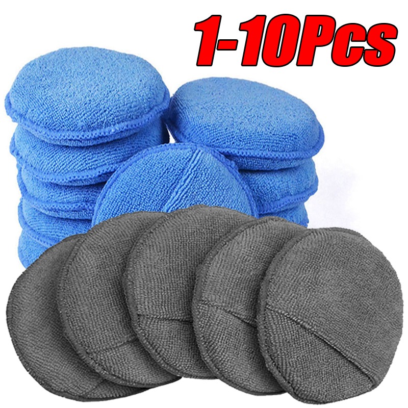 10 قطع من إسفنجات تلميع السيار - مراجعة Wax Applicator Pad وسعره