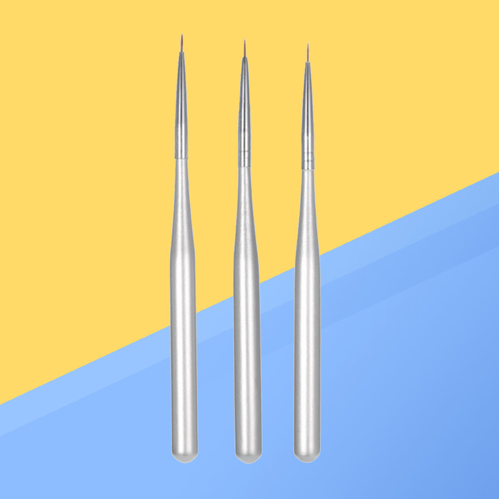 مجموعة أقلام رسم الأظافر 3 قطع - مراجعة Detailing Brush Set وسعره