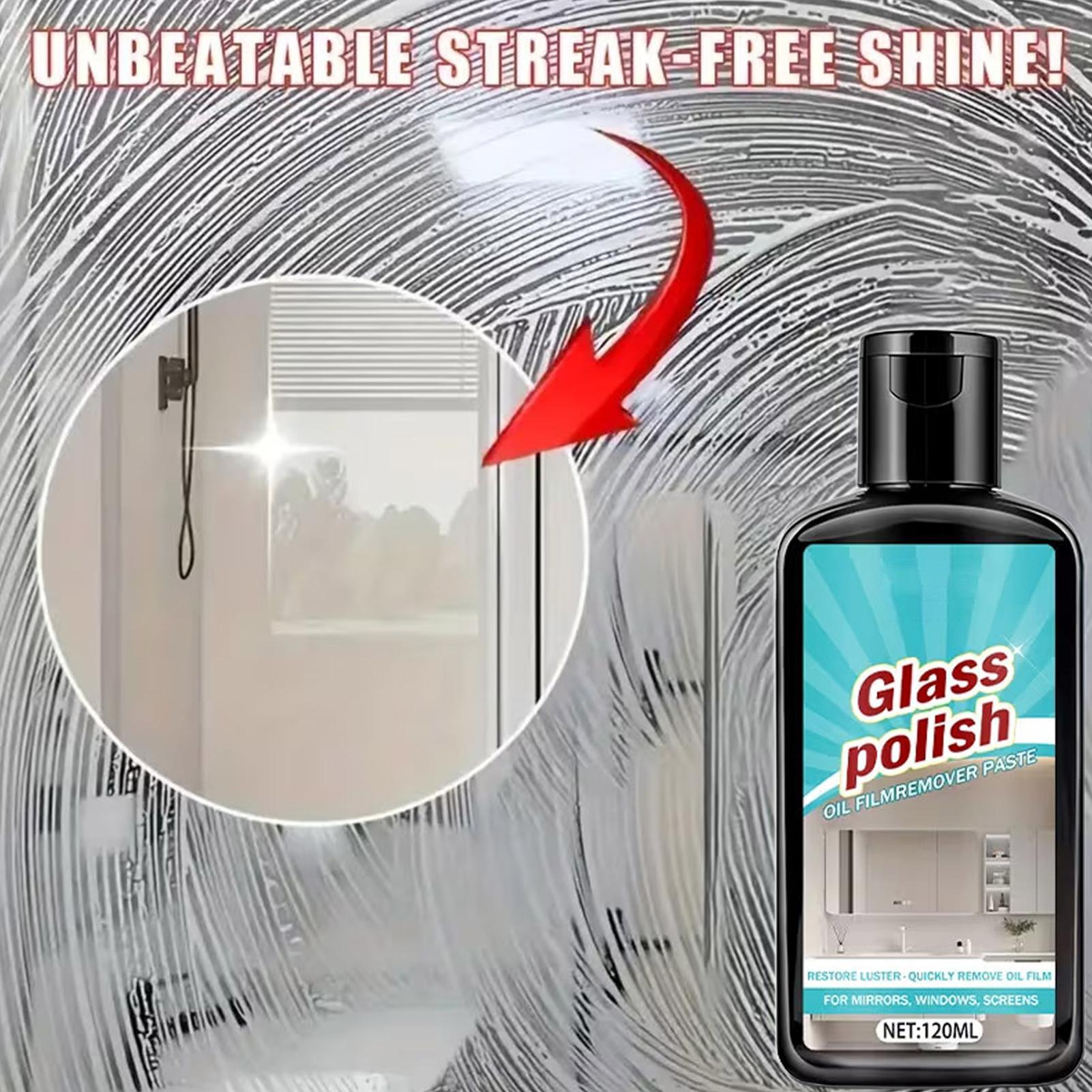 منظف زجاج لأبواب الدش 120 مل،  - مراجعة Glass Cleaner Streak وسعره