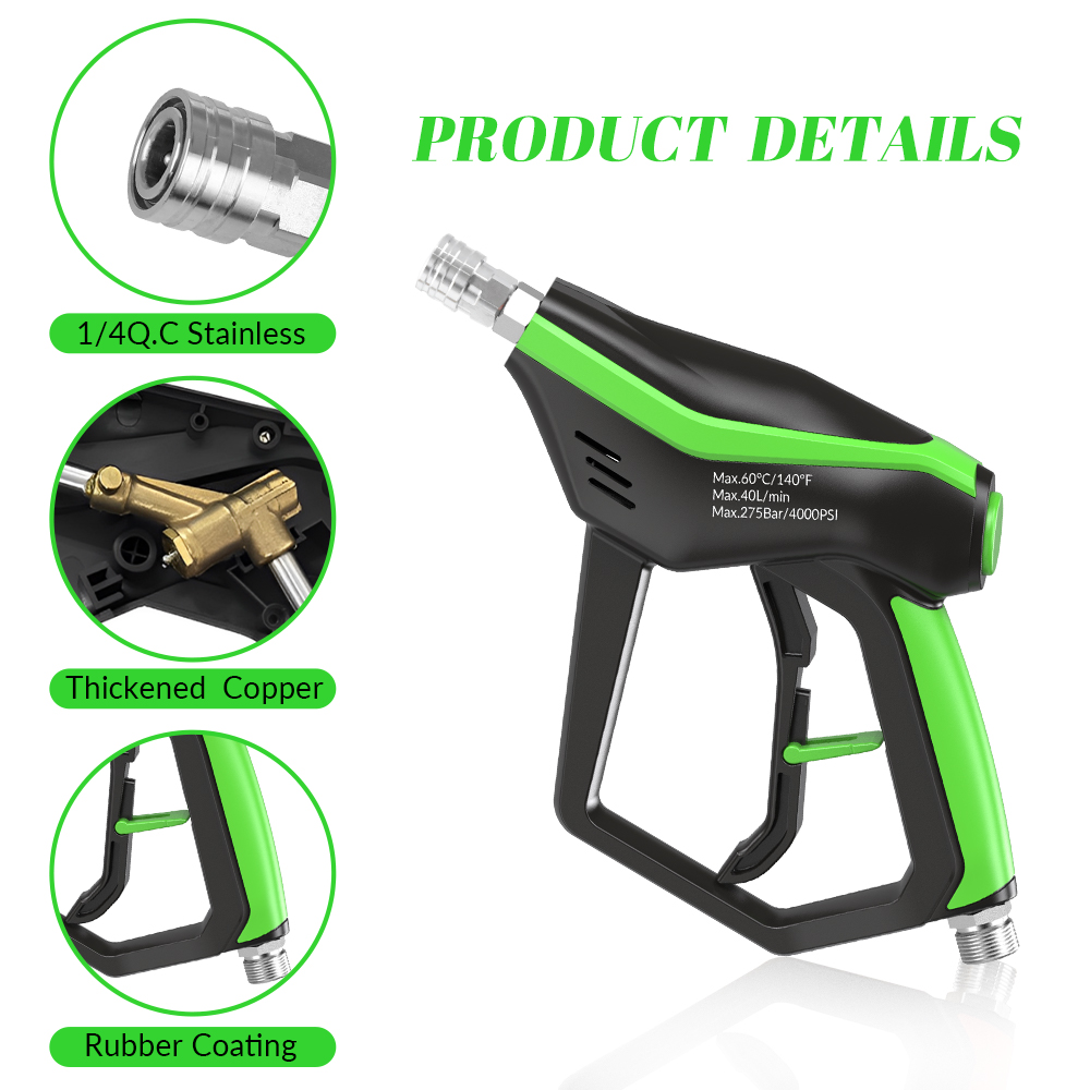 ملحقات غسالة الضغط العالي: مسد - مراجعة Pressure Washer Foam Gun وسعره