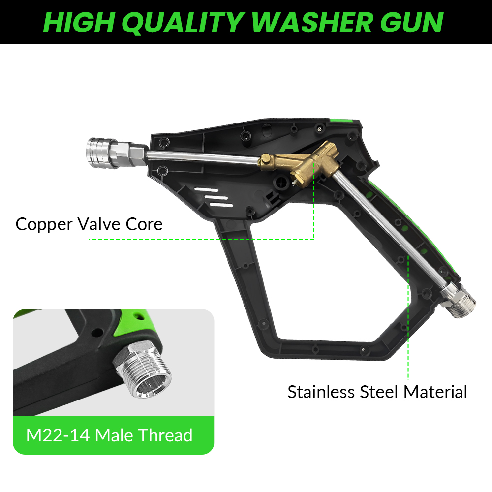 ملحقات غسالة الضغط العالي: مسد - مراجعة Pressure Washer Foam Gun وسعره