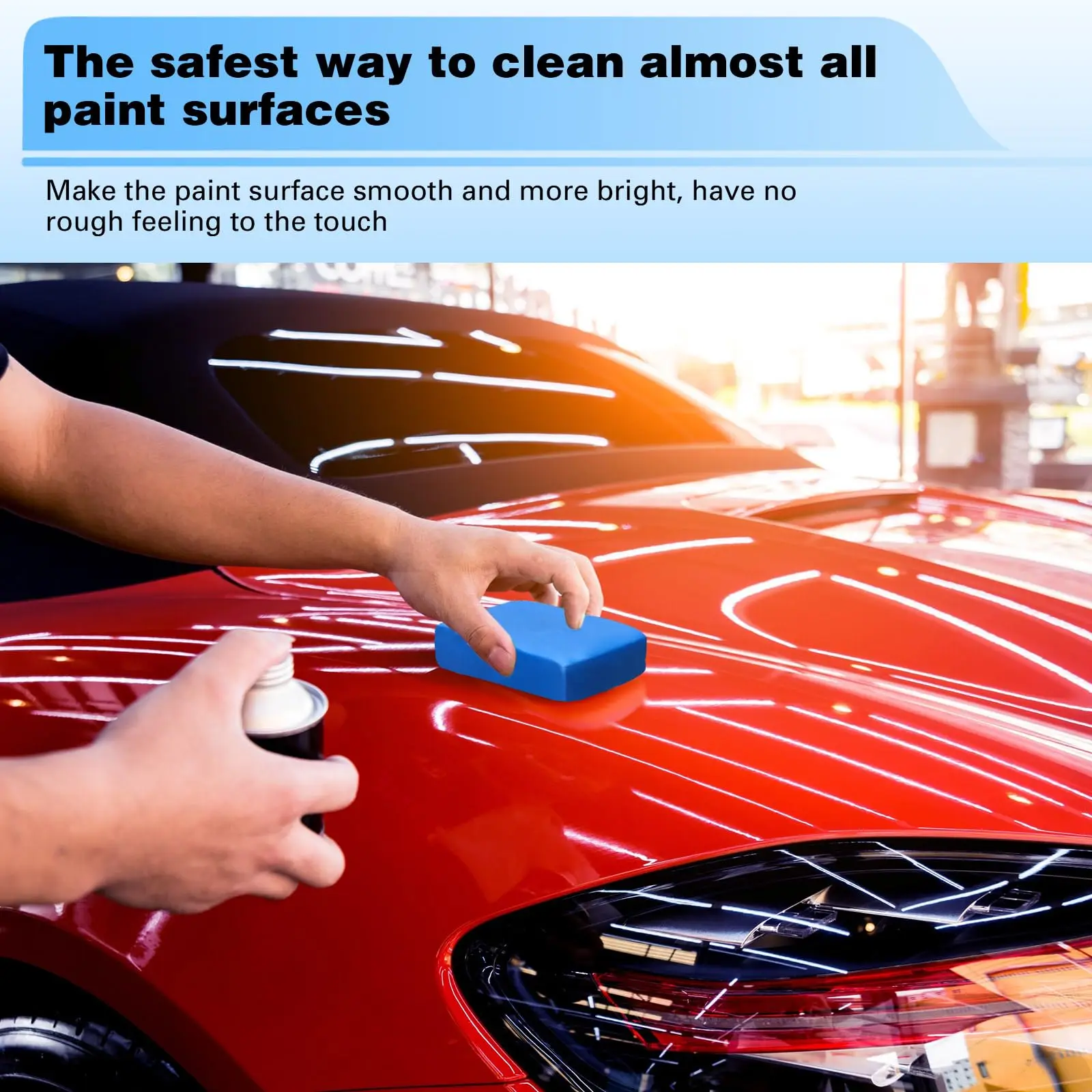 1-10 قطعة سيارة تنظيف الطين با - مراجعة Clay Bar Lubricant وسعره