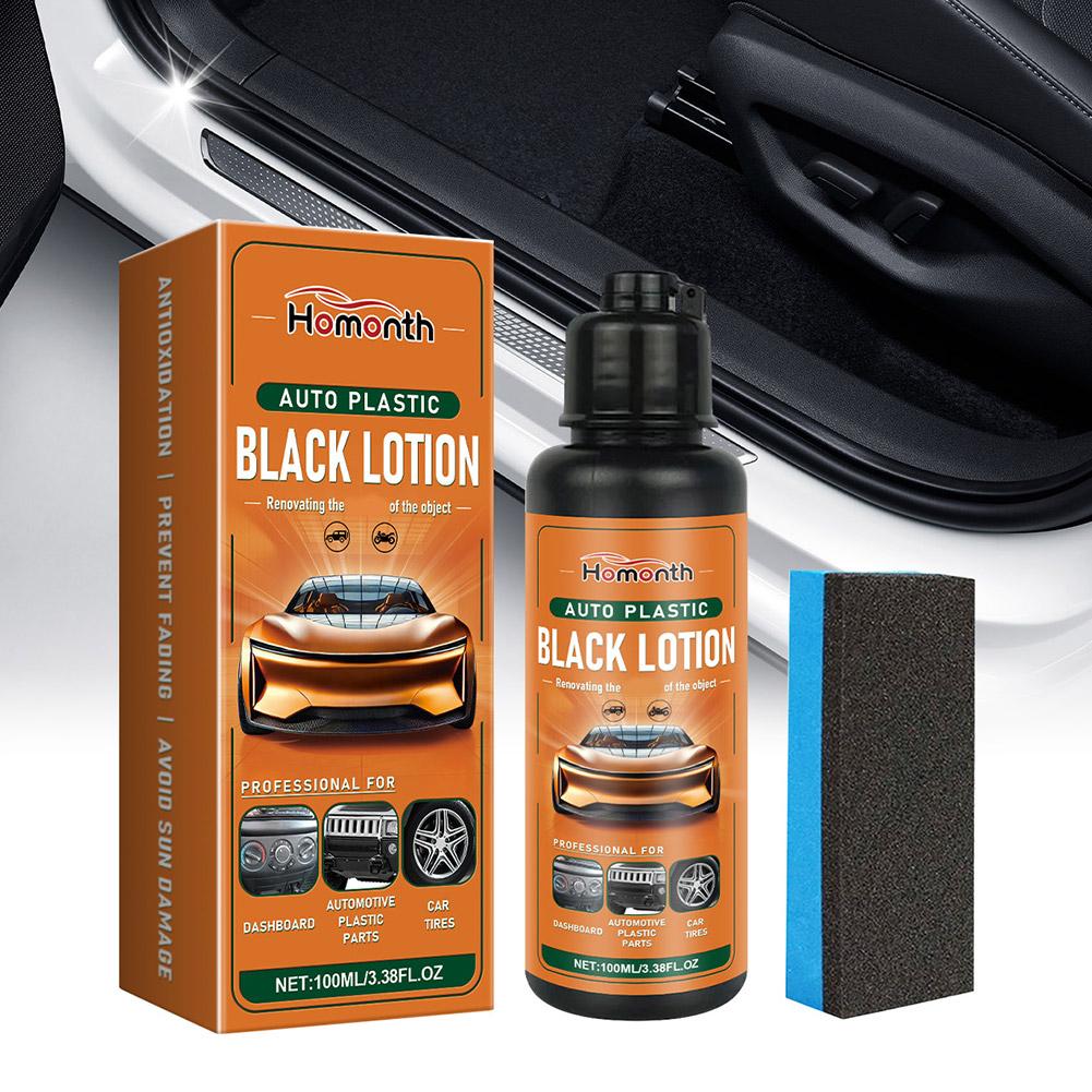 لوشن تجديد البلاستيك للسيارات، - مراجعة Trim Restorer Plastic وسعره