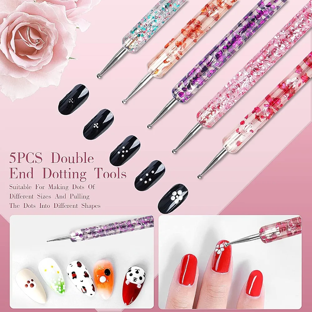 32 قطعة من فرش تزيين الأظافر،  - مراجعة Detailing Brush Set وسعره
