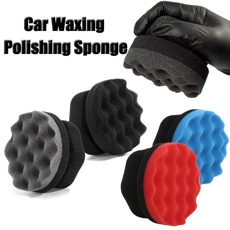 سيارة الشمع إسفنجة تلميع سداسي - مراجعة Wax Applicator Pad وسعره