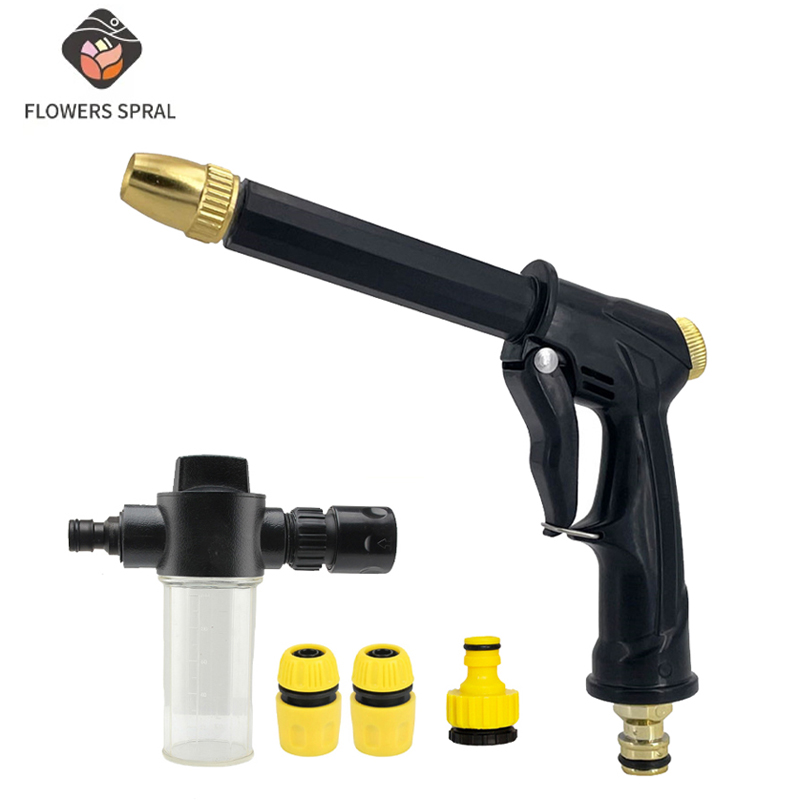 مسدس مياه عالي الضغط جديد لغسي - مراجعة Pressure Washer Foam Gun وسعره