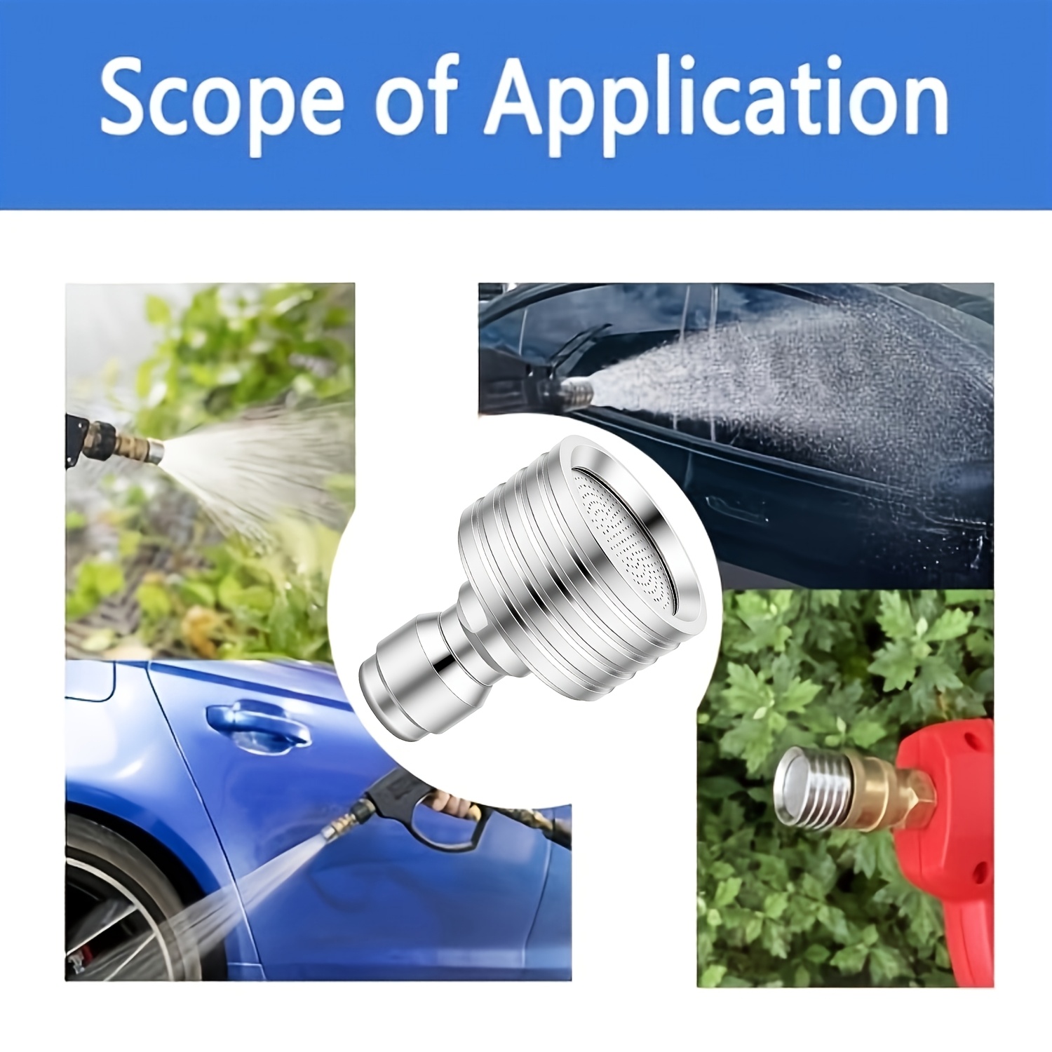 فوهة غسيل بضغط عالٍ من الفولاذ - مراجعة Car Shampoo Ph وسعره