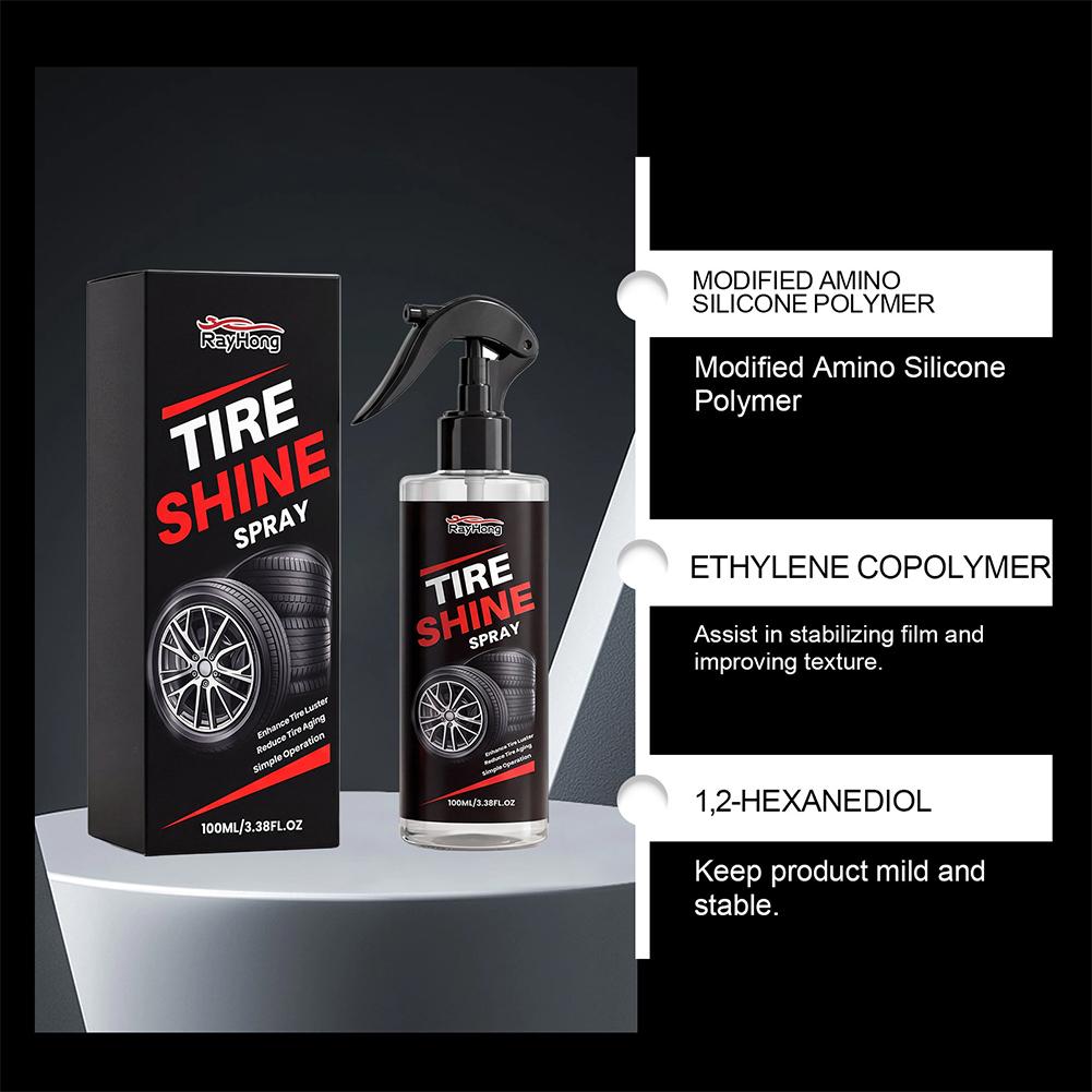 بخاخ طلاء إطارات السيارة لتلمي - مراجعة Tire Shine Spray Sealant وسعره