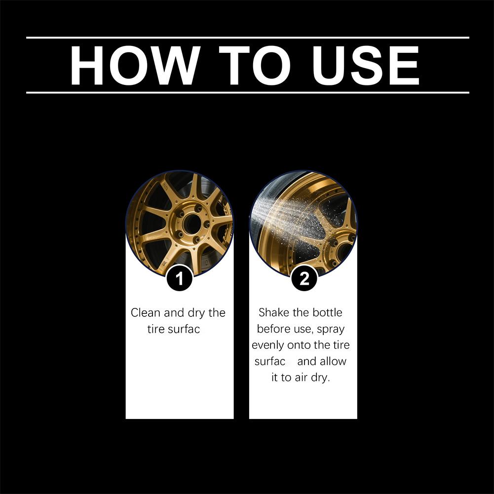 بخاخ طلاء إطارات السيارة لتلمي - مراجعة Tire Shine Spray Sealant وسعره