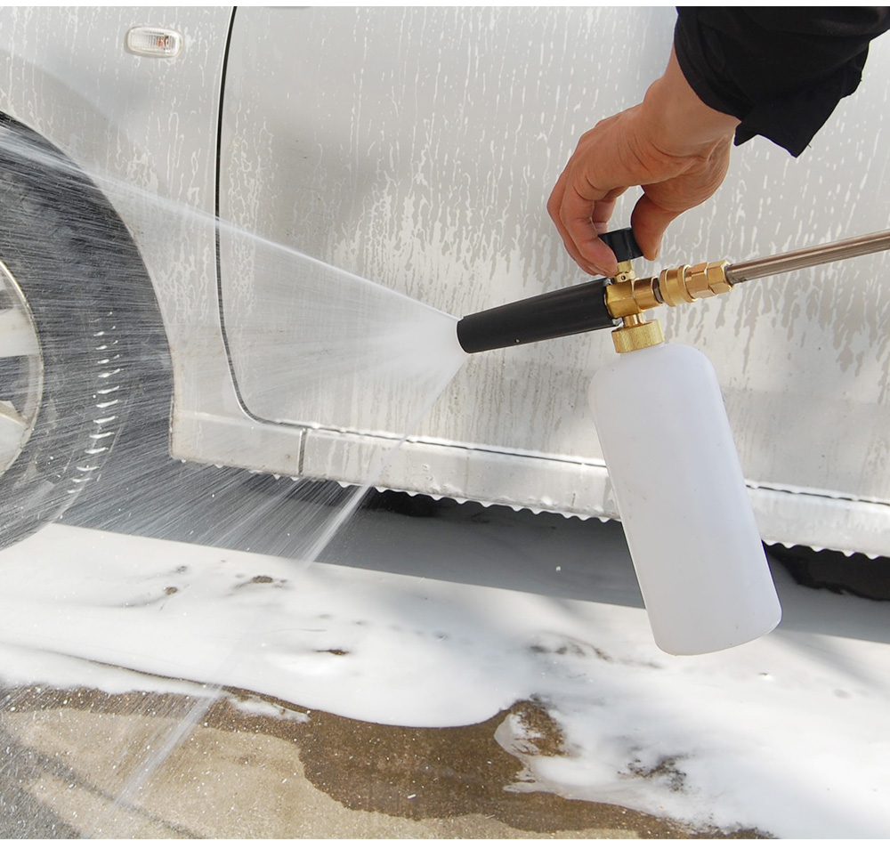 مسدس غسيل بالضغط العالي + مجمو - مراجعة Foam Cannon Car Wash وسعره