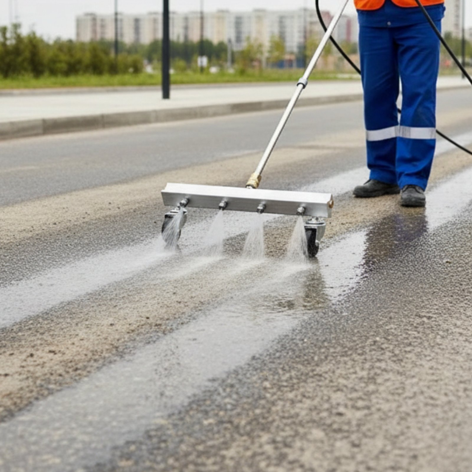منظف أسفل السيارة بعجلات دوارة - مراجعة Wheel Cleaner Alloy وسعره
