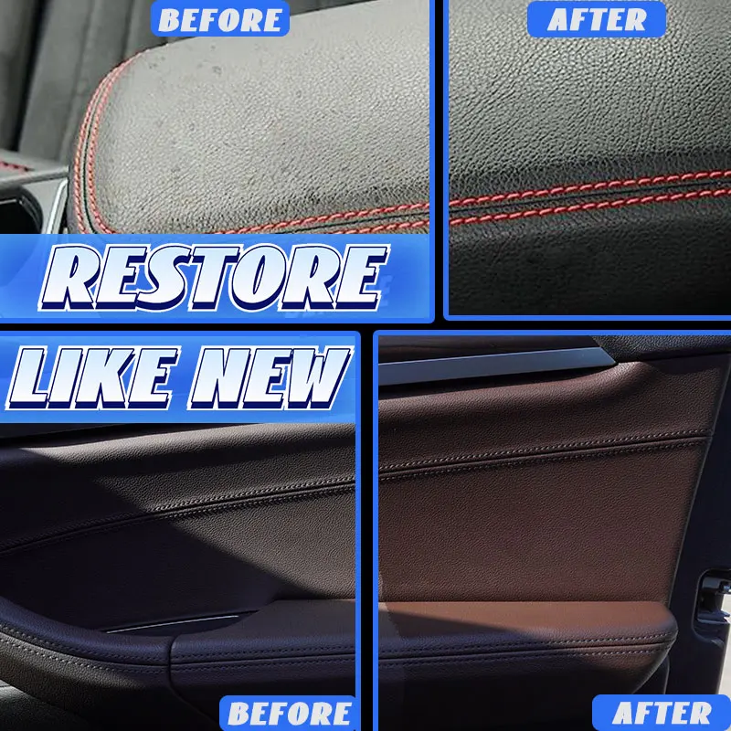 مرمم البلاستيك والجلد للسيارة، - مراجعة Leather Cleaner Interior وسعره