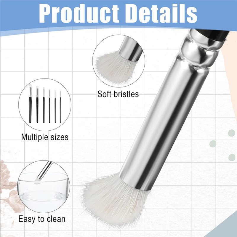 مجموعة فرش رسم مصغرة احترافية  - مراجعة Detailing Brush Set وسعره
