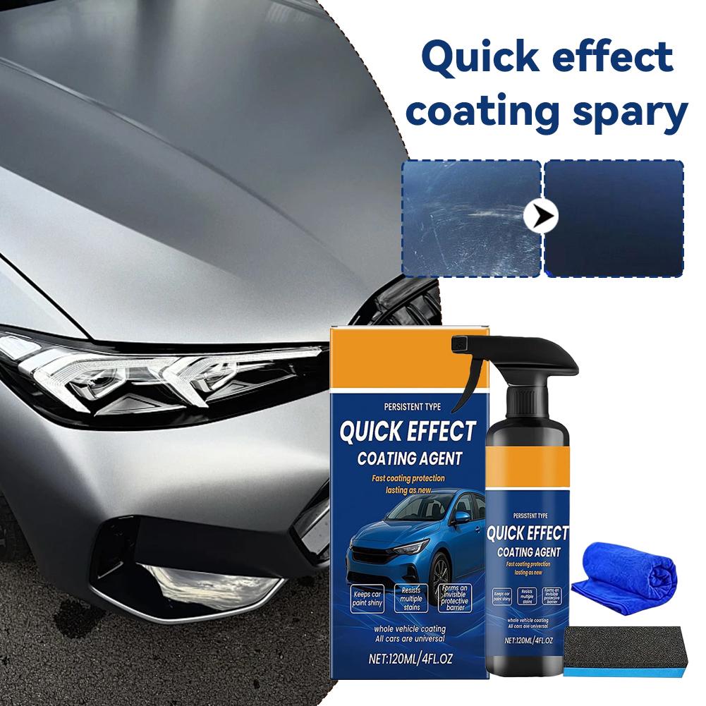 رذاذ طلاء للسيارات سريع المفعو - مراجعة Car Wax Ceramic Coating وسعره