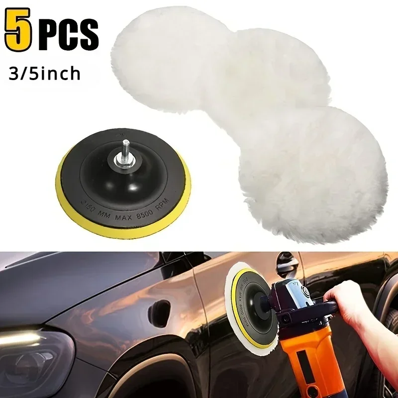 مجموعة من 5 قطع من وسادات الصق - مراجعة Polish Pad Set Buffer وسعره