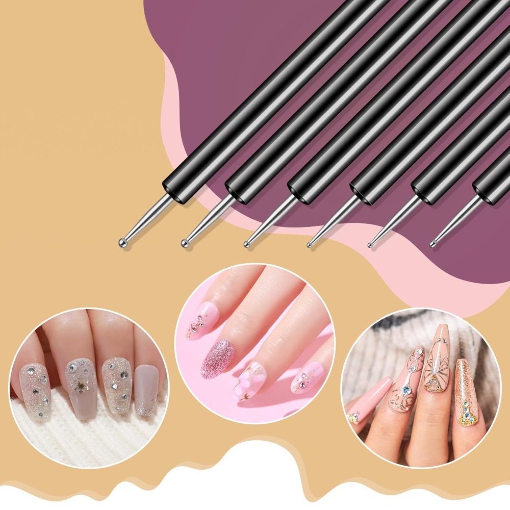 أدوات تزيين الأظافر مزدوجة الط - مراجعة Detailing Brush Set وسعره