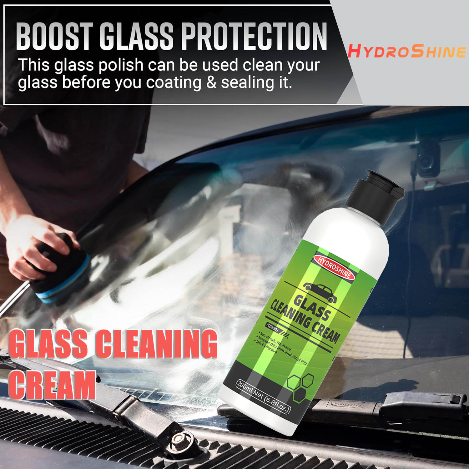 كريم مزيل غشاء زيت زجاجي للسيا - مراجعة Glass Cleaner Streak وسعره