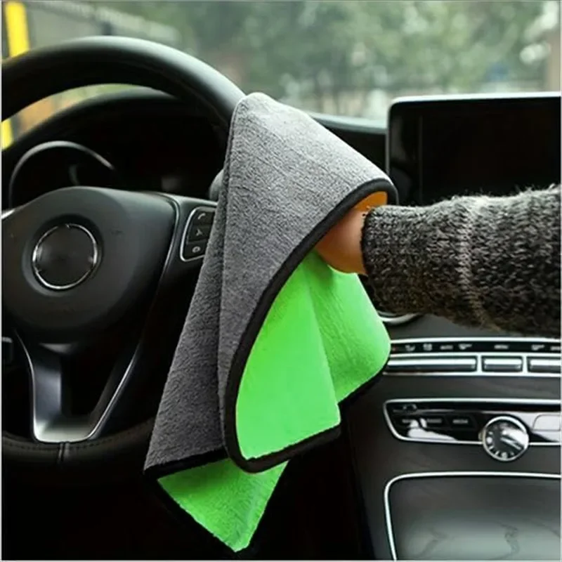 5/15 قطعة منشفة تنظيف ستوكات ت - مراجعة Microfiber Towel Detailing وسعره