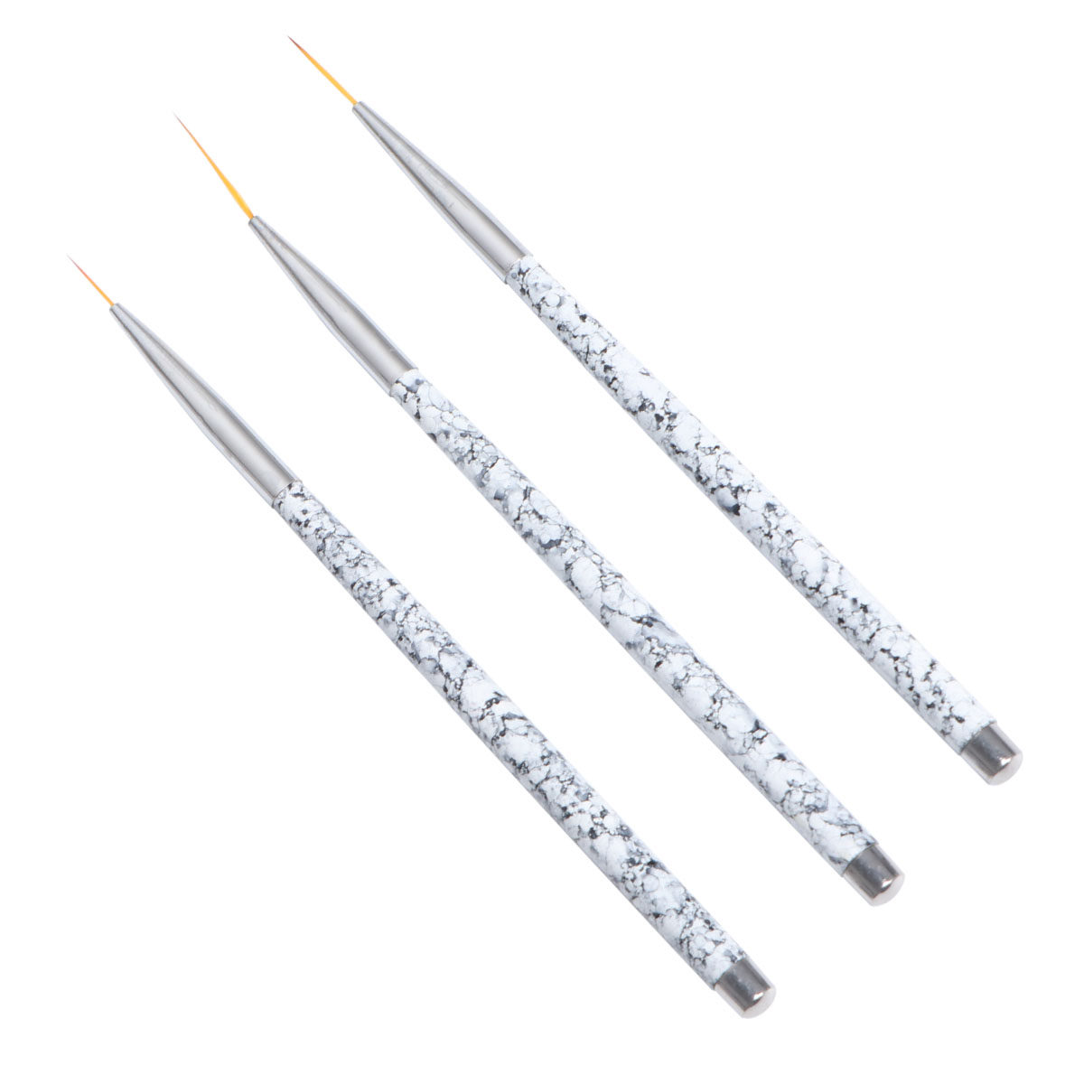 مجموعة من 3 فرش لرسم الأظافر ب - مراجعة Detailing Brush Set وسعره