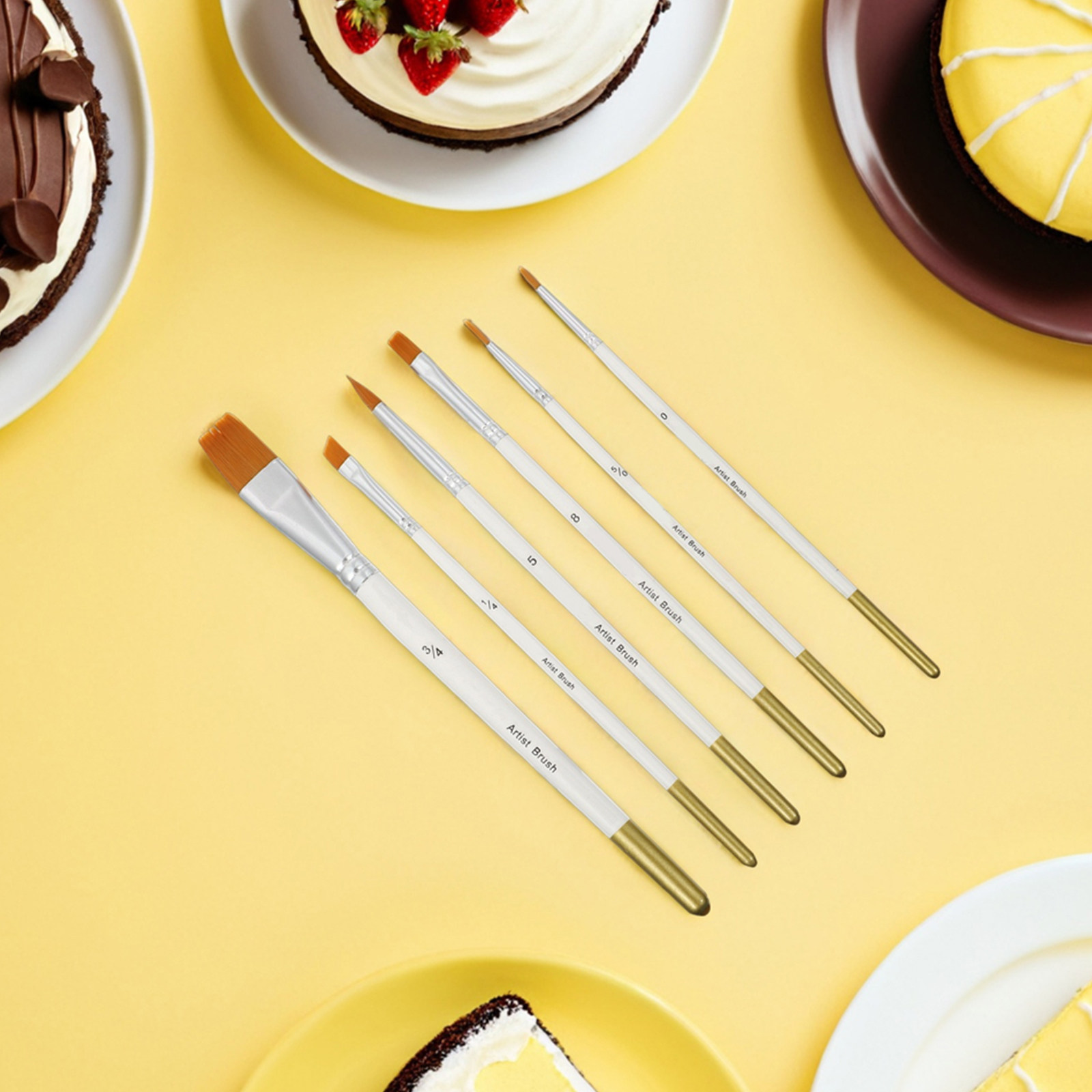 مجموعة من 12 فرشاة لتزيين الكي - مراجعة Detailing Brush Set وسعره