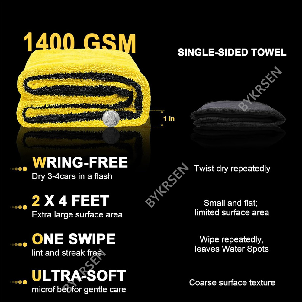 منشفة غسيل سيارات من الألياف ا - مراجعة Microfiber Towel Detailing وسعره